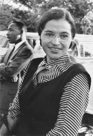 Rosa Parks et Martin Luther King