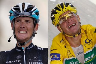 Thomas Voeckler et Andy Schleck