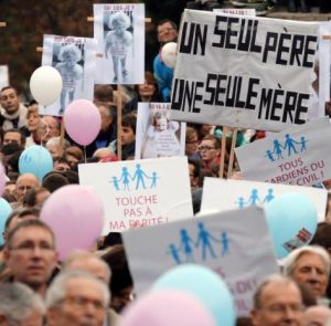 Manif anti mariage pour tous