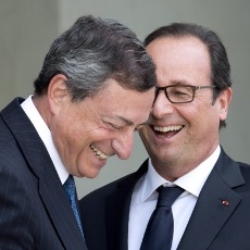 Draghi Hollande