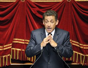 Sarkozy à Versaille