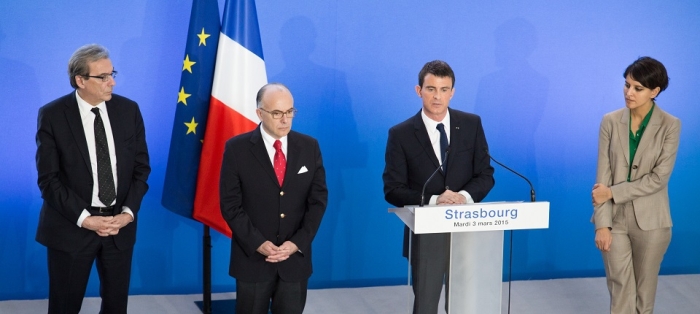 Valls à Strasbourg